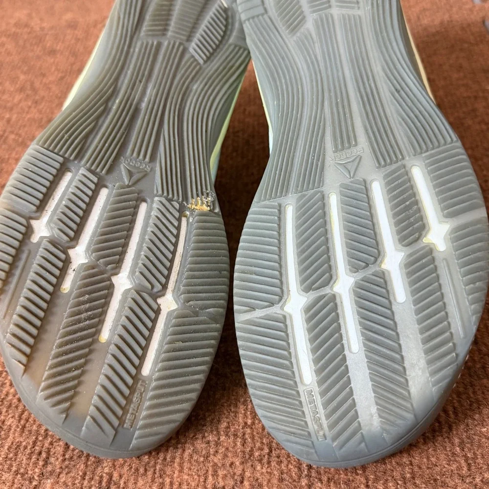 Reebok CrossFit Nano 7 Women Training Shoes Mint Green Grey BS7640 US 9 gym fit‎